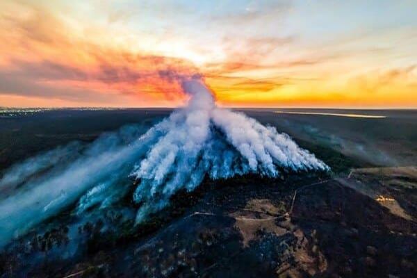 Governo e Polícia Federal investigam incêndios criminosos no Parque Nacional de Brasília