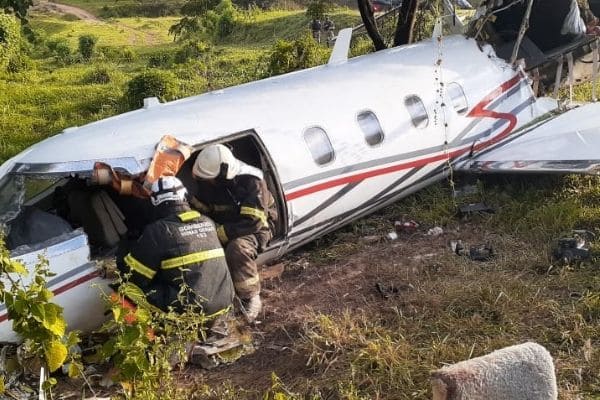 Acidente com avião no Aeroporto da Pampulha mata copiloto