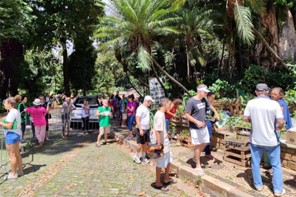 Boi Rosado Ambiental faz mais uma doação de mudas de árvores em BH