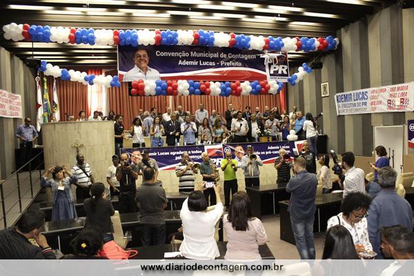 Ademir Lucas tem sua candidatura oficializada pelo PR / Fotos: DC Online