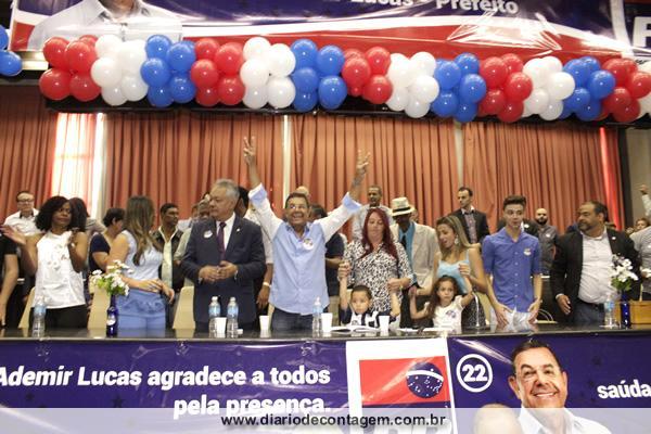 Ademir Lucas tem sua candidatura oficializada pelo PR / Fotos: DC Online