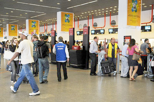 Aeroportos da Infraero têm movimentação tranquila nesta quarta-feira