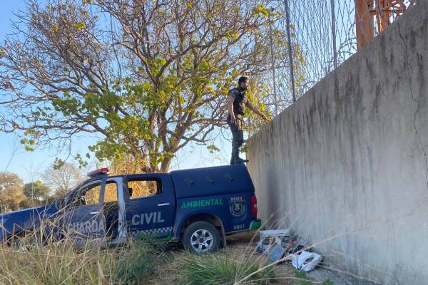 Guarda Civil de Contagem flagra furto em torre de telefonia