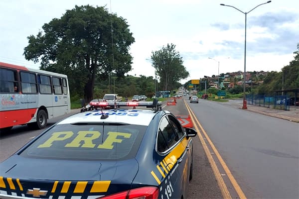 Polícia Rodoviária Federal faz balanço do feriado de Ano Novo