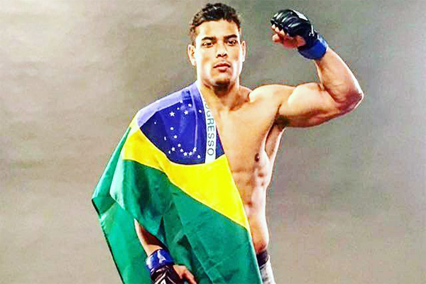 Paulo Borrachinha vence mais uma no UFC, nos EUA