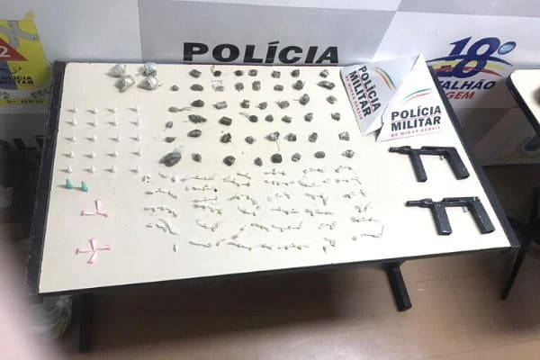 PM apreende armas de fabricação artesanal em Contagem