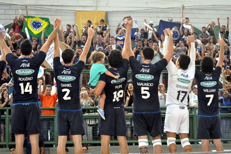 Sada Cruzeiro é tricampeão Mineiro após vencer Vivo Minas