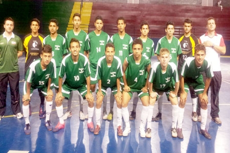 Equipe sub-15 do Contagem Futsal vem conquistando títulos em MG