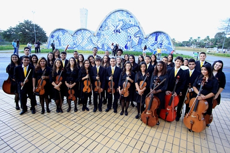 Orquestra Jovem das Gerais vai se apresentar no Axé Brasil